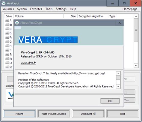 Complimentary Update of Portable Veracrypt 1.19